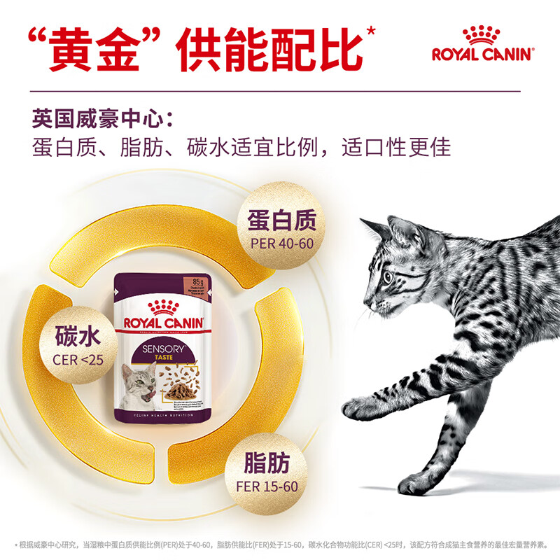 Royal Cat Food Sensory Feast Cat Wet Food - Fragrance Overflowing (Thick Soup Meat) Soft Pack Canned SSGP 85G Imported