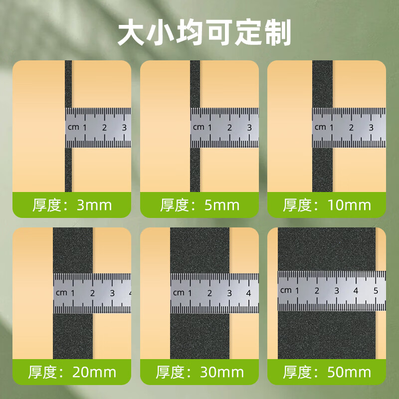 Miloqi gift box is lined with sponge material, high rebound, soft, anti-collision and shock-absorbing filled cushion pad, jewelry, furniture soft bag gasket, sealed soundproof and windproof foam pad, 2 meters long * 1 meter wide * 5.0 cm thick