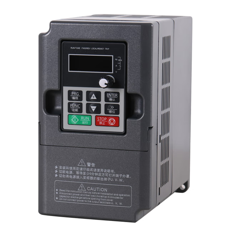 Frequency converter three-phase 380V single-phase 220V fan water pump motor speed regulator 0.75-110KW factory direct sales 1.5kw (ordinary model) three-phase 380v in three-phase 380v out