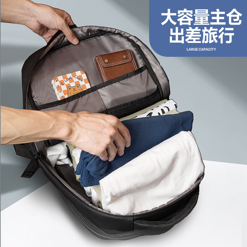 VICTORIATOURIST backpack men's 16-inch laptop bag large capacity business trip travel backpack college student bag