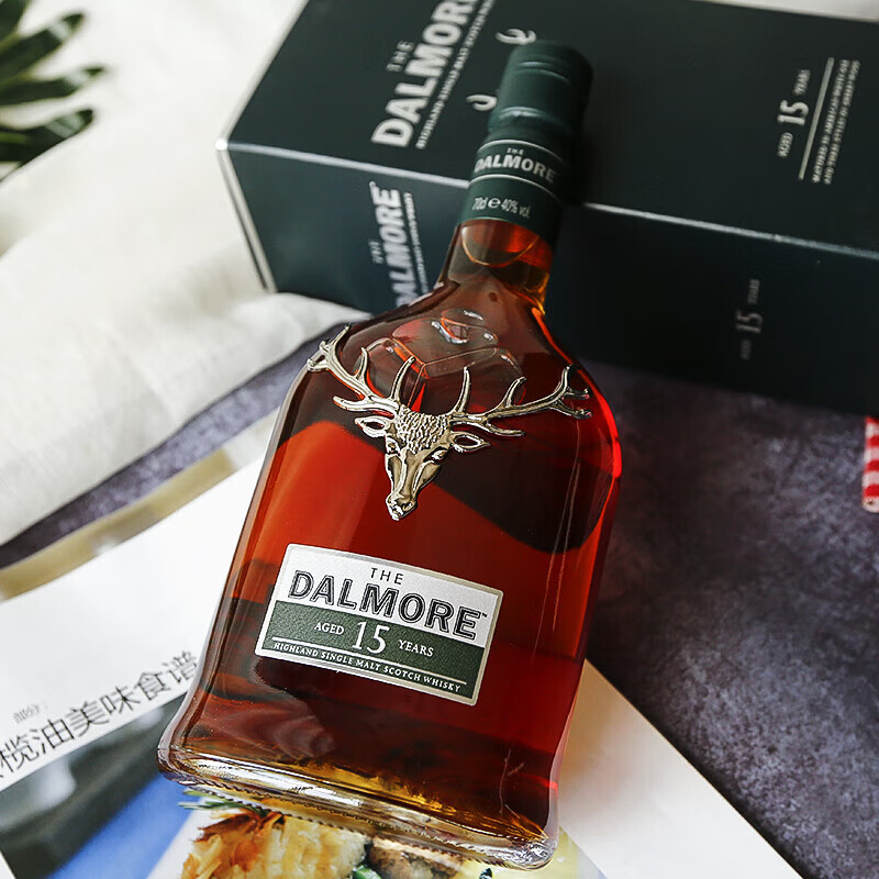 DALMORE 15-Year-Old Scotch Single Malt Whiskey 700ml