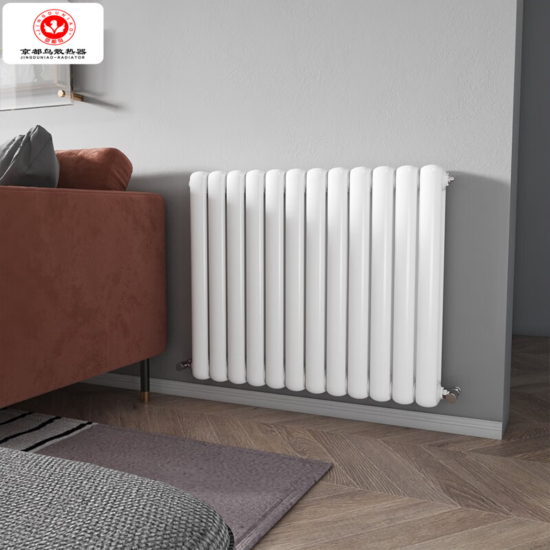 Kyoto Bird steel large water channel radiator home water heating wall-mounted radiator centralized self-heating living room kitchen bedroom steel 6030-height 150cmX4 pieces set