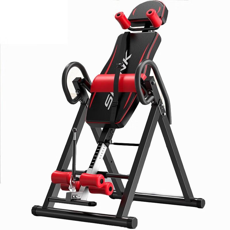 Qinglu inversion machine household foldable traction device indoor inversion device cervical and lumbar spine auxiliary stretcher fitness equipment