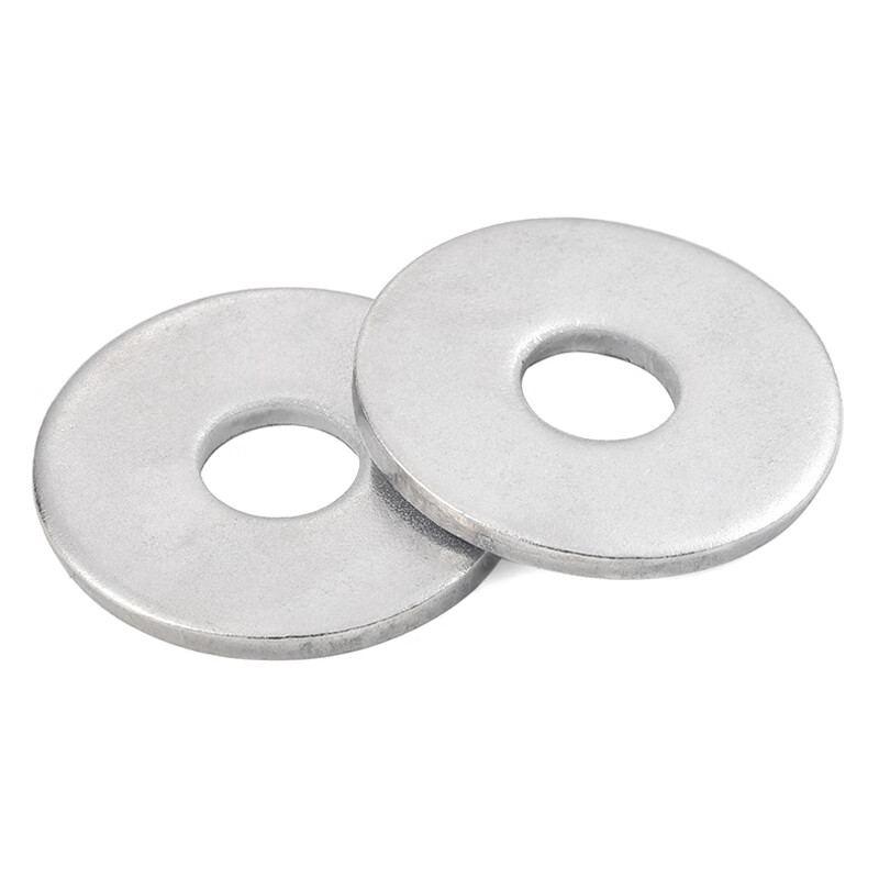 Jinggong (JINGGONG) M8-M10 304 stainless steel flat washer round screw washer metal flat washer thickened and enlarged meson M8*40*2 (10 pieces)