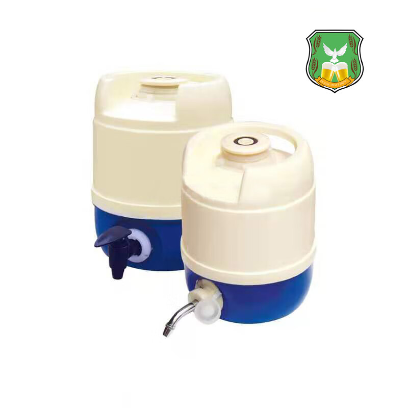 Miaopule high-end bar draft beer vat container craft insulated fresh beer barrel plastic barrel turnover 5L classic insulated barrel