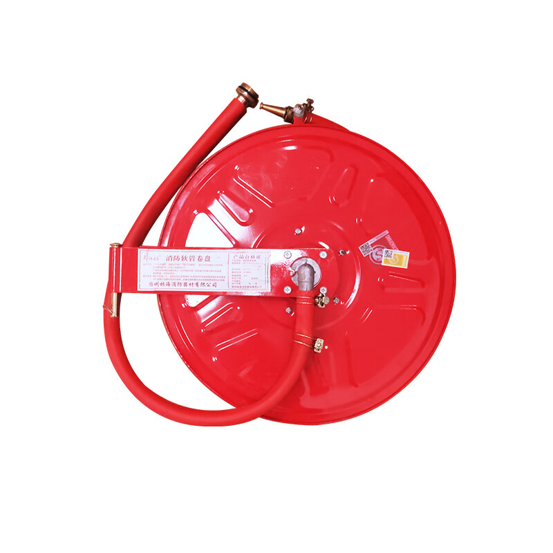Customized national standard hose reel thickened 20/25/30 meter water pipe fire hydrant box faucet hose equipment set 30 meter reel + ball valve