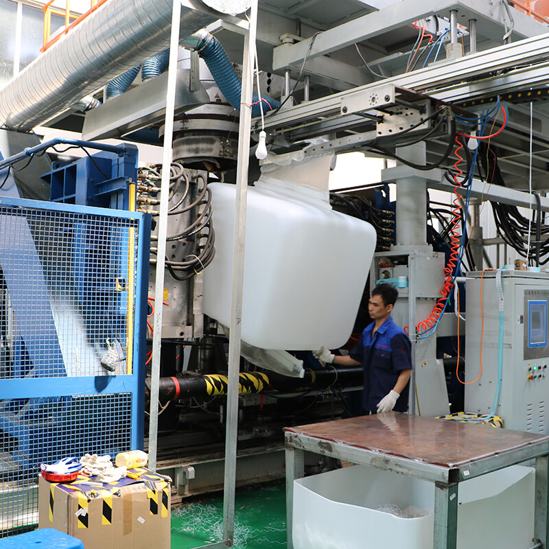 Lianzhiyu ton barrel 1000 liter thickened plastic 1 ton ibc container barrel 500L square barrel water storage barrel chemical barrel diesel barrel brand new 1000L white (standard style)