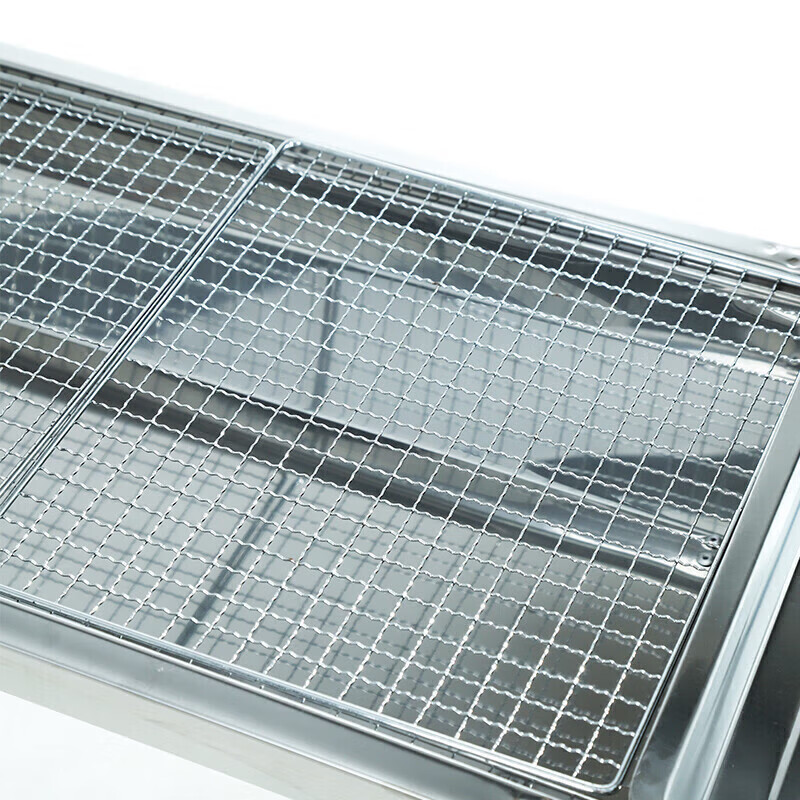 Muhuo grill household stainless steel grill portable foldable charcoal grill charcoal grill basic model