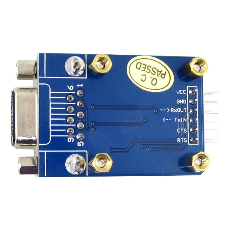 Throwing stones RS232 to TTL level ttl to 232 serial port signal conversion SP3232 chip serial port module blue version DB9 female header