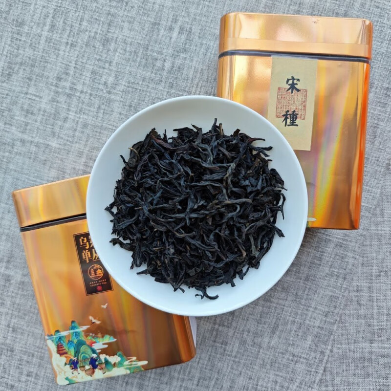 Gannan native Song Zhong spring high-end Phoenix Dancong strong-flavor oolong tea roasted at high fire for a powerful taste and mellow aroma strong-flavor 125g 1 can
