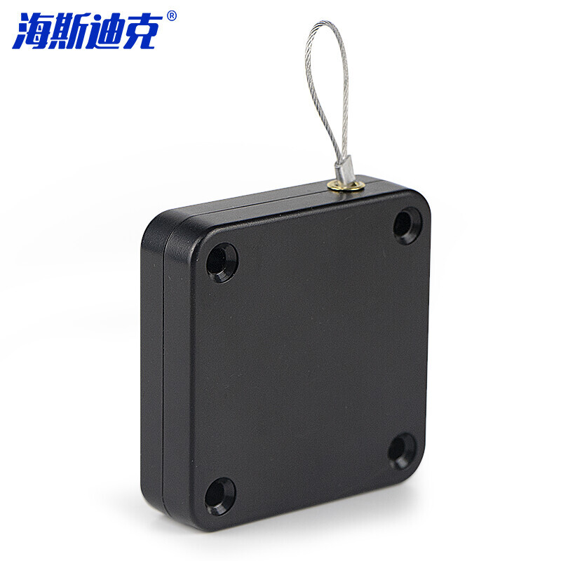 Hasdick Jingcang delivery automatic door closer punch-free telescopic door closer wooden door sliding door closer (standard model) black 800g tension HKqy-27