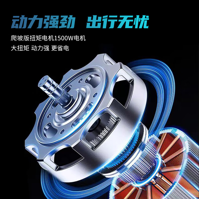 Feiye patrol electric car patrol battery car property joint defense community campus security patrol two-wheel electric patrol electric motorcycle | Standard version | 72V32A Tianneng lead-acid battery + front disc brake + patrol equipment