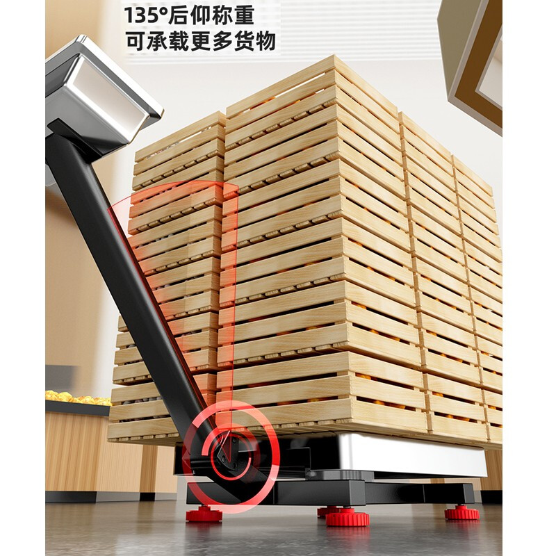 ZHIZUN electronic scale for weighing goods, commercial platform scale for setting up stalls, electronic weighing floor scale, waterproof seafood aquatic product express scale, 150kg table top 31*41, the whole machine is rust-resistant and fully waterproof