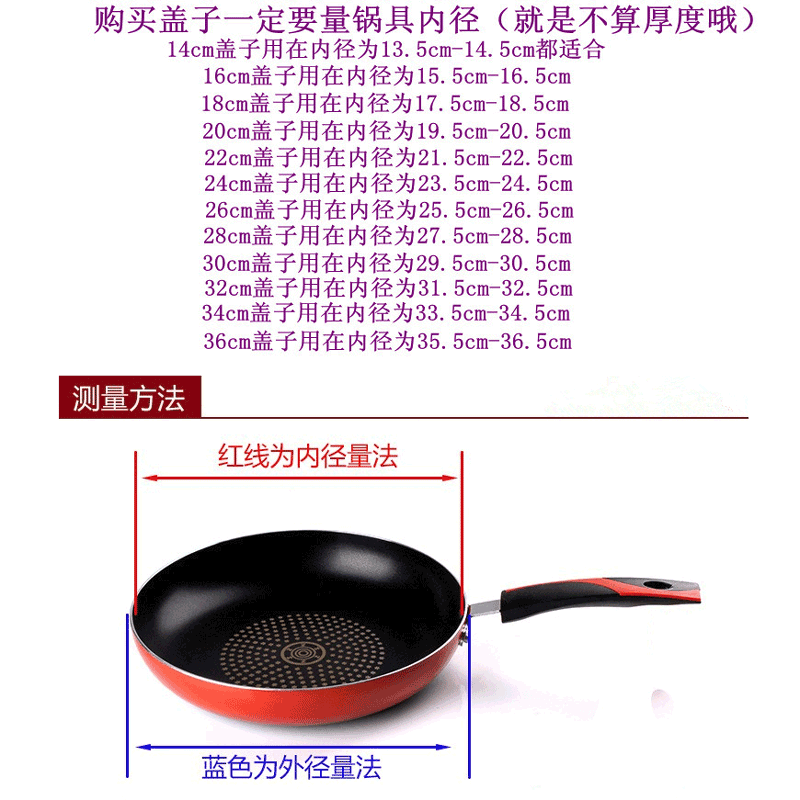 ShouMi Universal Visible Tempered Glass Pot Lid Standing Wok Soup Pot Steamer Lid 16CM