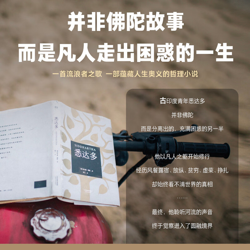 Heartbeat Signal 7 Peng Gao & Weng Qingya same style Guomai classic Siddhartha (Hesse's masterpiece) novel