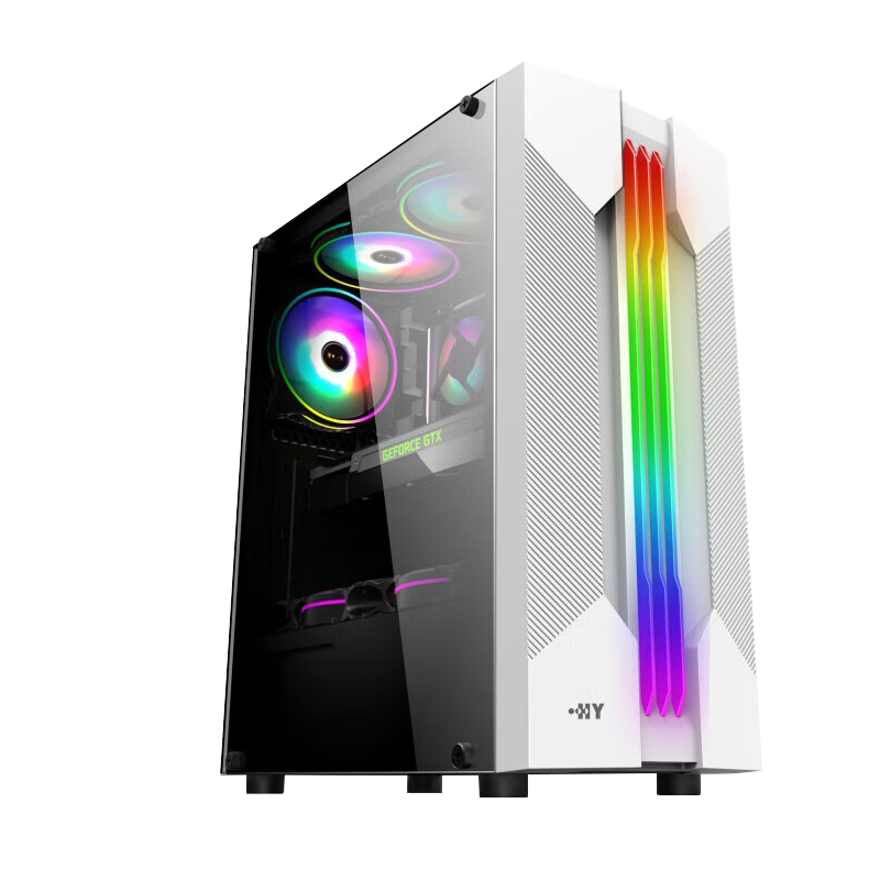 Intel i5/i7/i9 level independent display GTX1660TI live game e-sports chicken editing design rendering assembly computer host DIY complete set configuration three E3 1231V3 750TI 2G