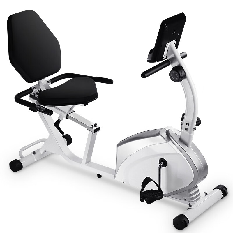 Lake Elderly Exercise Bike Silent Magnetic Control Spin Bike Indoor Assisted Rehabilitation Training Home Fitness Equipment Unplugged BC600D (No Hand Crank)