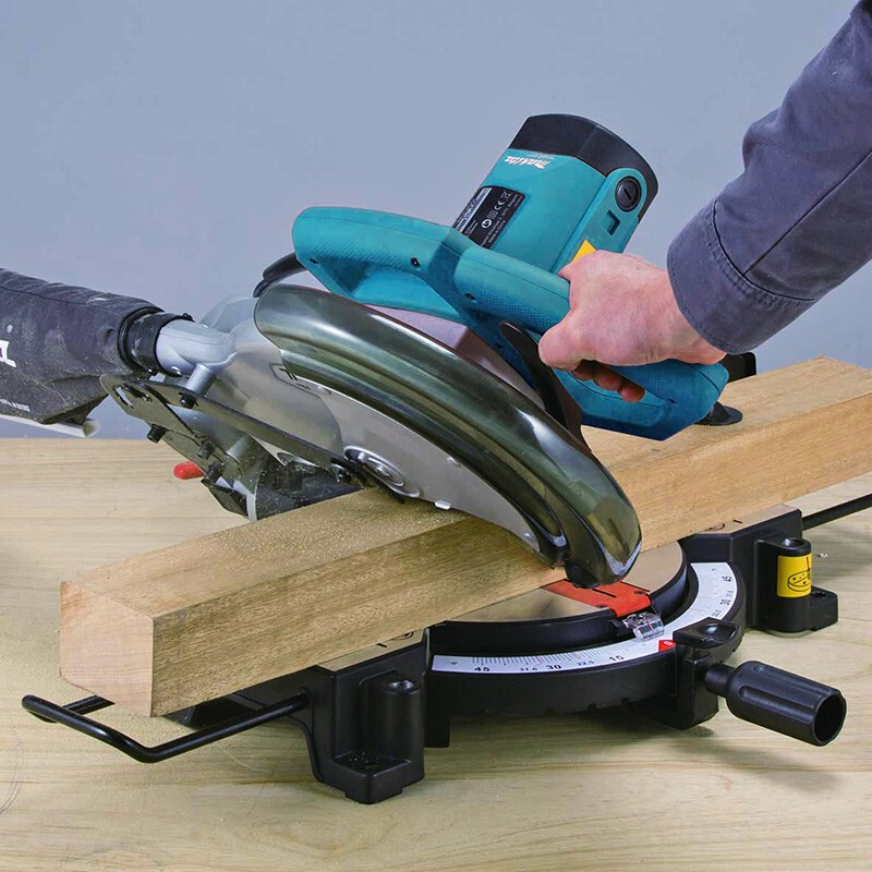 Makita (MAKITA) miter saw M2300NB dielectric aluminum machine 10-inch 45-degree cutting machine wood saw aluminum machine profile cutting machine complete machine (10-inch 255mm does not include saw blade)