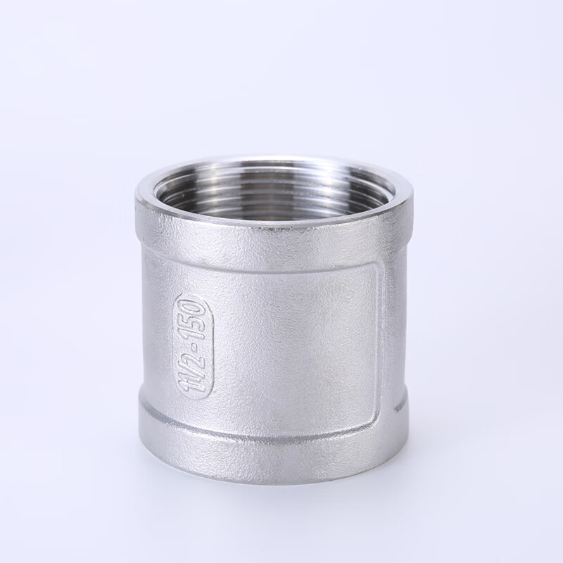 Chaiba 304 stainless steel inner wire straight-through double inner wire direct joint internal thread pipe clamp stainless steel internal tooth pipe ancient pipe fittings specifications can be customized 4 points DN15 one price