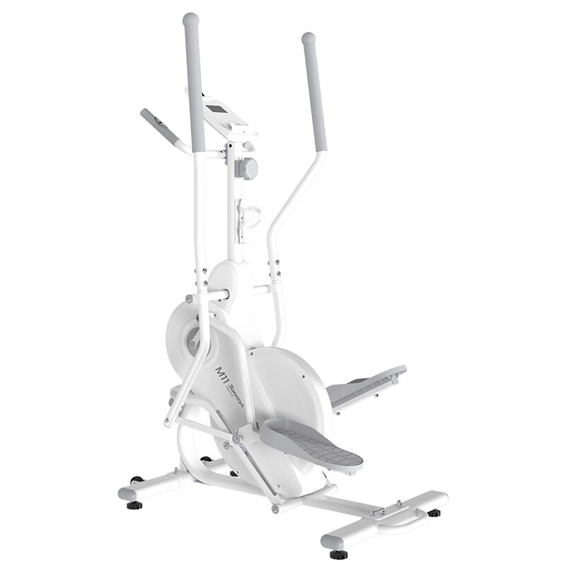 Qiaosen Elliptical Machine Home Fitness Small Elliptical Machine Space Walking Machine Magnetic Climbing Machine Gym Equipment M11 Swing Handrail + Three-speed Slope Door-to-Door Package Installation