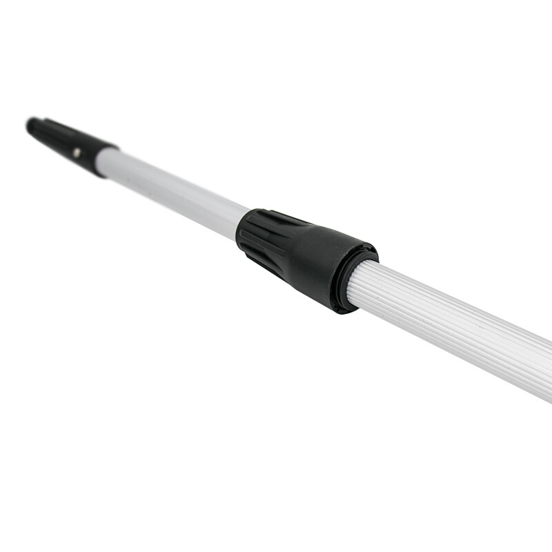 Hasdick Shopping Mall Glass Window Cleaner Telescopic Rod + Glass Squeegee + Water Applicator 2.4m Three-piece Set HK-8008