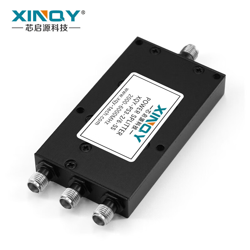 XINQY Xinqiyuan SMA power splitter one-to-three 2-6G microstrip power splitter 2000-6000MHz broadband power splitter PS3-2/6-SS