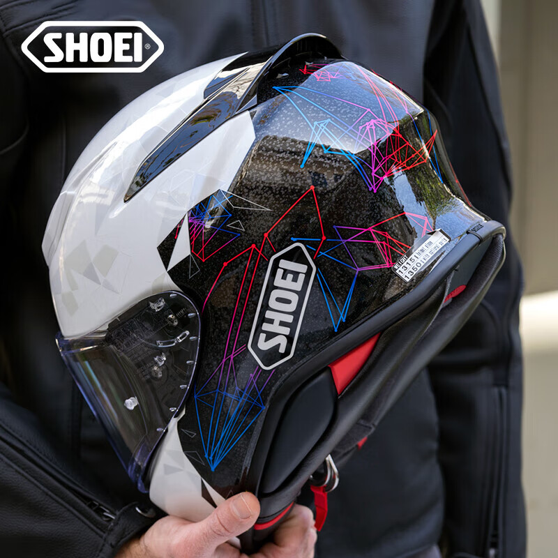 SHOEI helmet Z8 imported from Japan full-face motorcycle helmet commuter anti-fog motorcycle street helmet Thousand Paper Crane Red Ant M93 Z-8 Thousand Paper Crane/ORIGAMI TC-5 XL