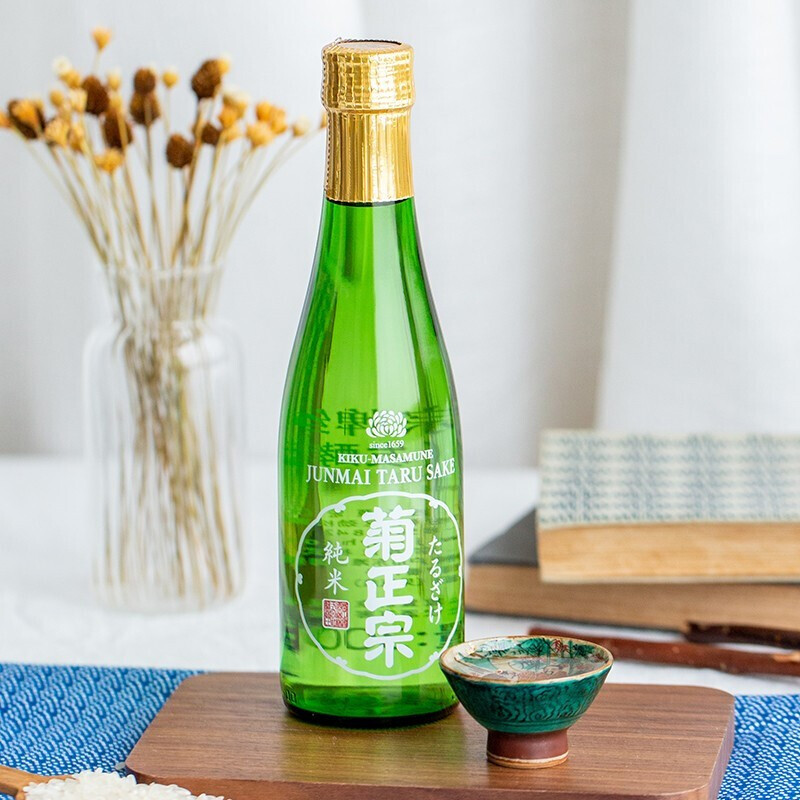 KIKUMASA Junmai sake 300ml imported from Japan, rich and spicy