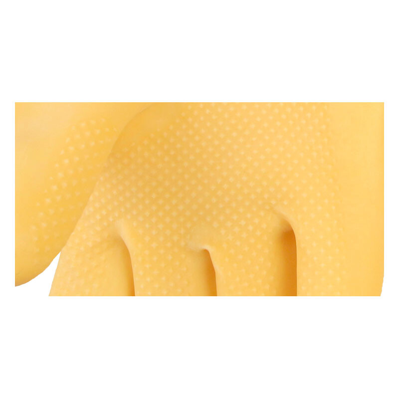 Industrial protective gloves, acid and alkali resistant gloves, rubber corrosion-resistant, oil-resistant and water-resistant latex chemical gloves, thickened and lengthened labor protection gloves, durable 60CM thickened one pair