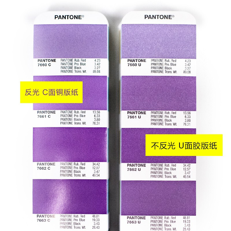 SF Express new version of PANTONE color card international standard universal spot color starting with 1-7 CU color card upgraded version GP1601B color card formula guide printing