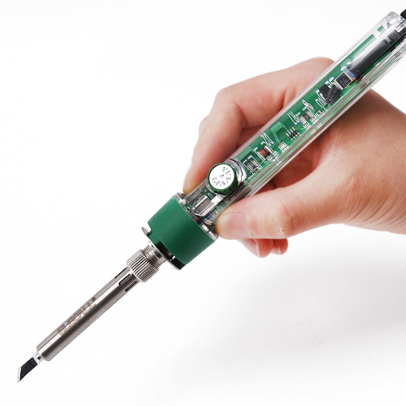 ELECALL electric soldering iron blade version 60W household constant temperature soldering tool adjustable temperature soldering pen soldering iron ESI-P908