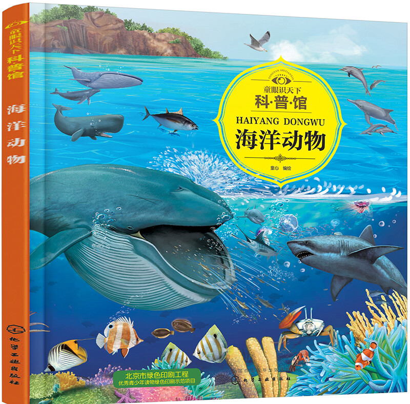 3-6 years old Children's Eyes to Know the World Science Museum Marine Animals