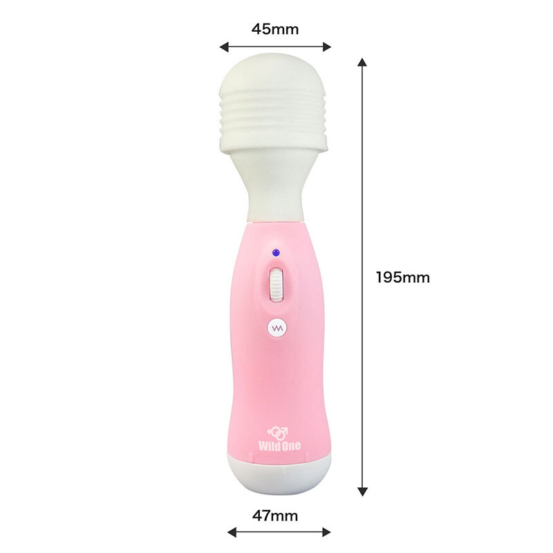 WILDONE vibrator AV massage stick female masturbation strong shock stepless variable speed adult sex toy pink bottle fourth generation