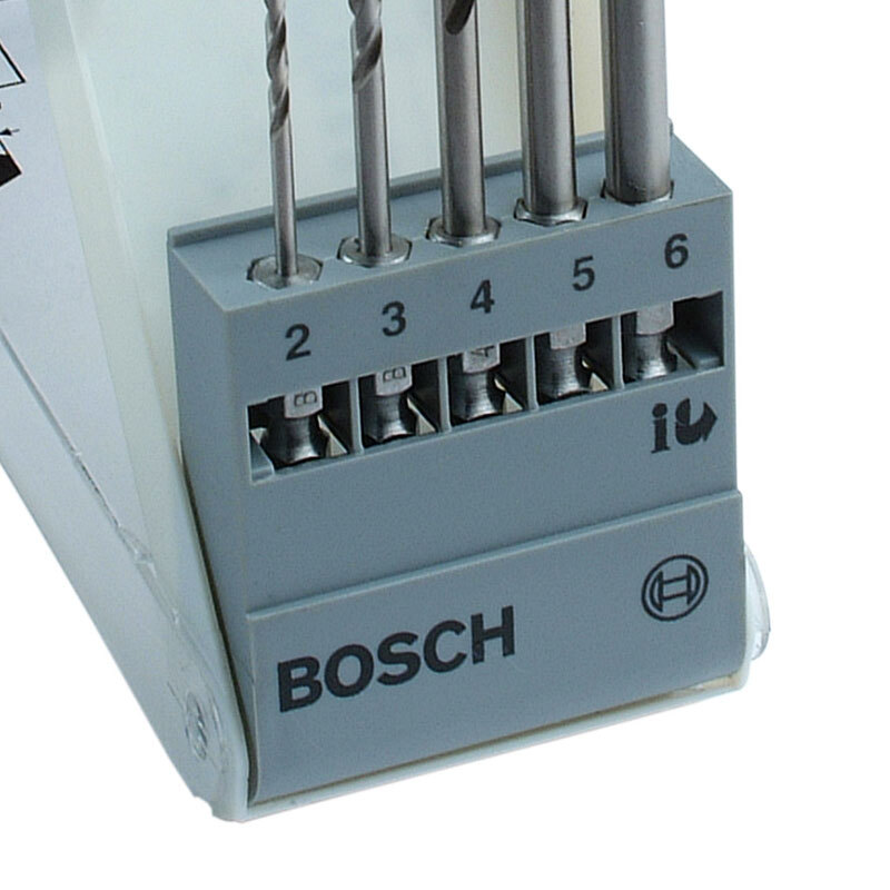 BOSCH 5-piece hexagonal handle metalworking twist drill bit set