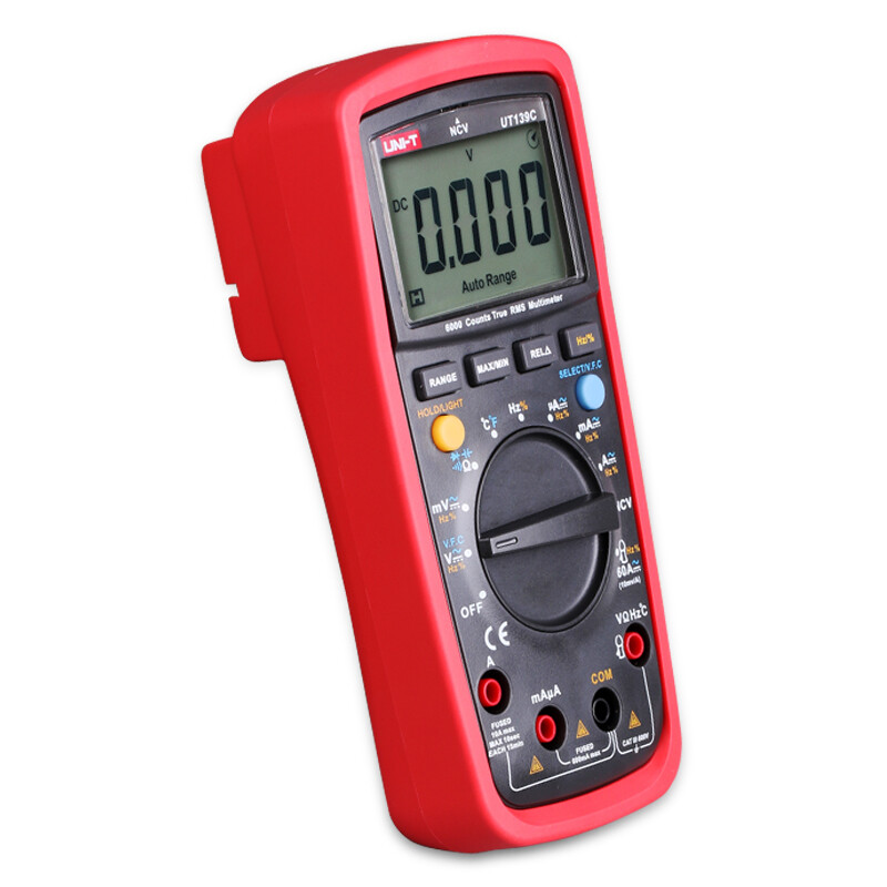 Uni-T multimeter UT139E digital high-precision multimeter anti-burn fully automatic electrician multimeter UT139A household UT139C (temperature)
