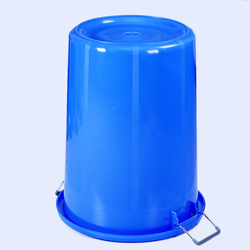 Kelibang large plastic bucket round storage bucket large capacity bucket hotel kitchen industrial sanitation property trash can 160L white without lid KB3001