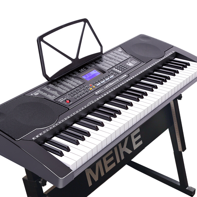 Meirkergr MK-975 61-key piano key multi-function smart electronic keyboard for children, beginner musical instrument, connected to USB flash drive and mobile phone pad