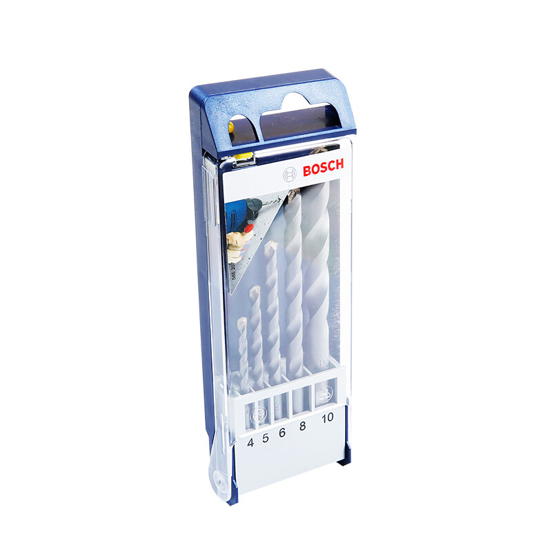 Bosch (BOSCH) small blue box (pack of 5) triangular handle impact diamond drill bit set