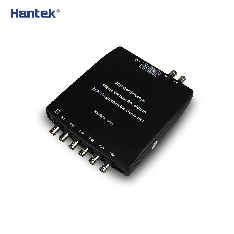 Hantek Hantek Hantek USB virtual oscilloscope hantek1008A 8 channels 2.4MSa/s