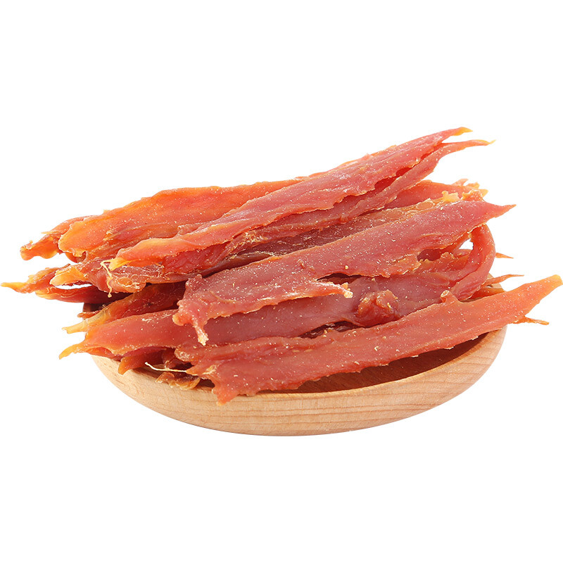 Crazy Puppy Dog Snacks Pet Teddy Puppy Adult Dog Food Dog Training Reward Duck Breast Golden Duck Meat Strips 100g