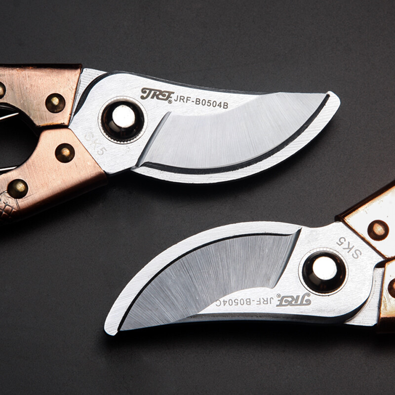 Jingruifeng gardening shears, fruit tree tools, pruning shears, thick branch shears, flower pruning scissors, flower and tree pruning tools, household multifunctional, bronze handle