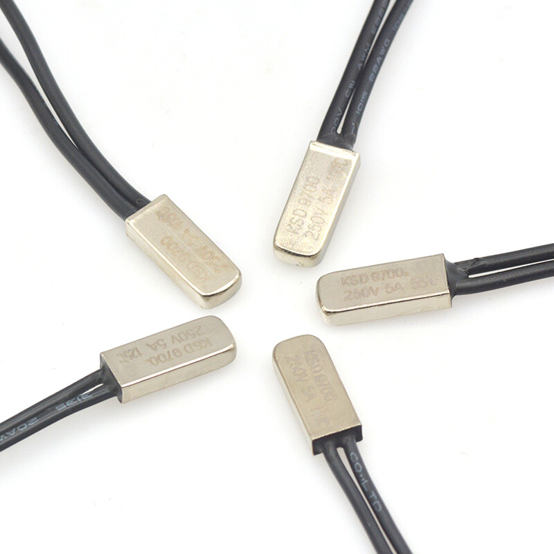 TaoTimeClub KSD9700 temperature control switch temperature switch thermal protector 5A metal normally open and normally closed 15 25 degrees ~ 155 degrees 5A metal normally closed 110 degrees
