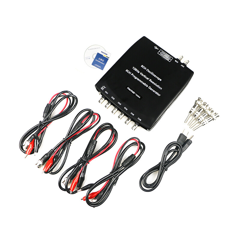 Hantek Hantek Hantek USB virtual oscilloscope hantek1008A 8 channels 2.4MSa/s