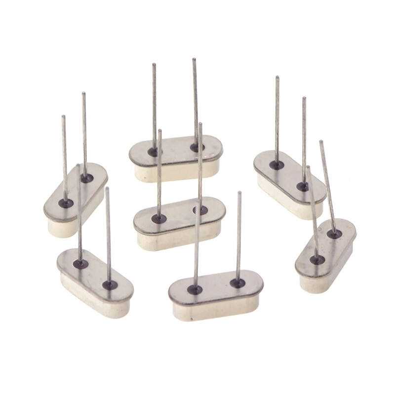 TaoTimeClub quartz crystal oscillator plug-in two-pin HC-49S passive clock crystal 3.579545MHz-40MHz 16MHz plug-in two-pin (5 pieces)