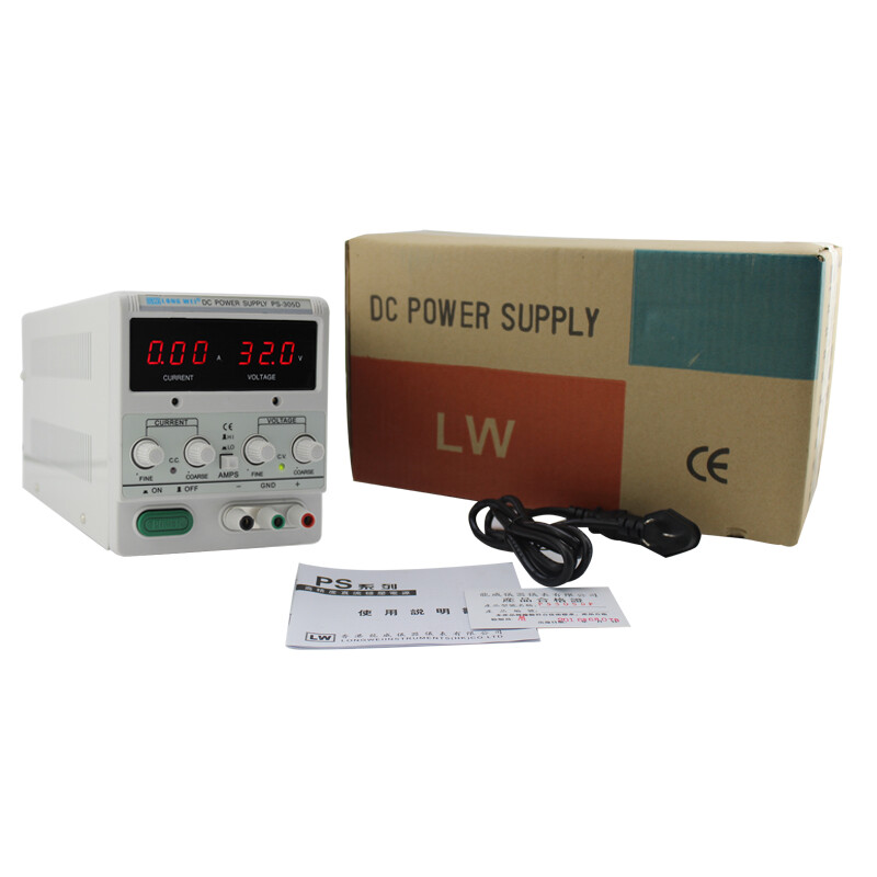 Longwei linear digital display DC regulated power supply adjustable power supply repair notebook constant current constant voltage power supply meter 30V60V5A PS-305D 30V5A