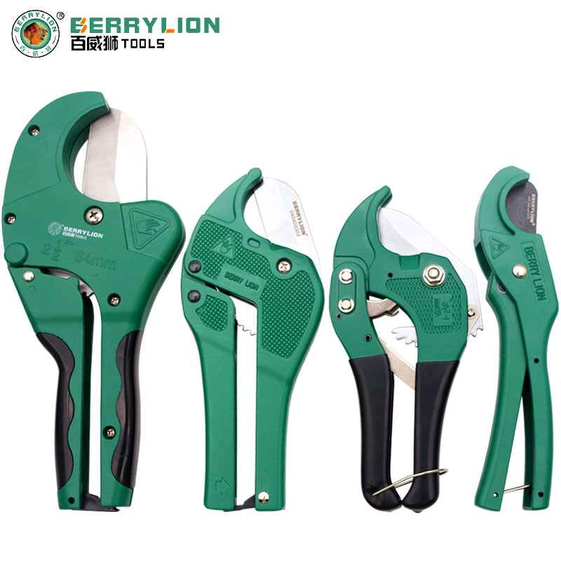 Budweiser Lion pvc water pipe scissors ppr cutter line pipe aluminum plastic pipe cutter quick cut water and electricity installation tool small fast pipe cutter (215)