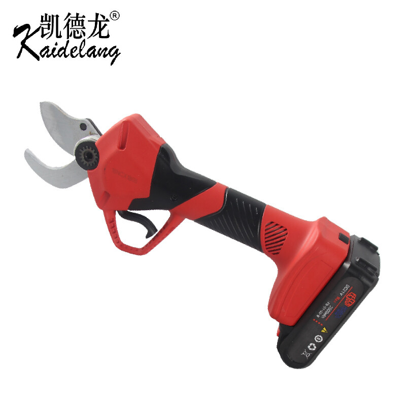 Kaidelong electric pruning shears for cutting branches and fruit trees, portable lithium battery rechargeable landscaping and gardening flower pruning 3 cm wireless (one charge, one charge)