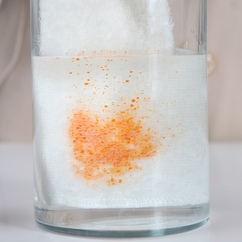 Fangcaodi bamboo fiber double-layer dish towel dishcloth housekeeping cleaning towel absorbent cleaning rag 6 pieces 23*18cm