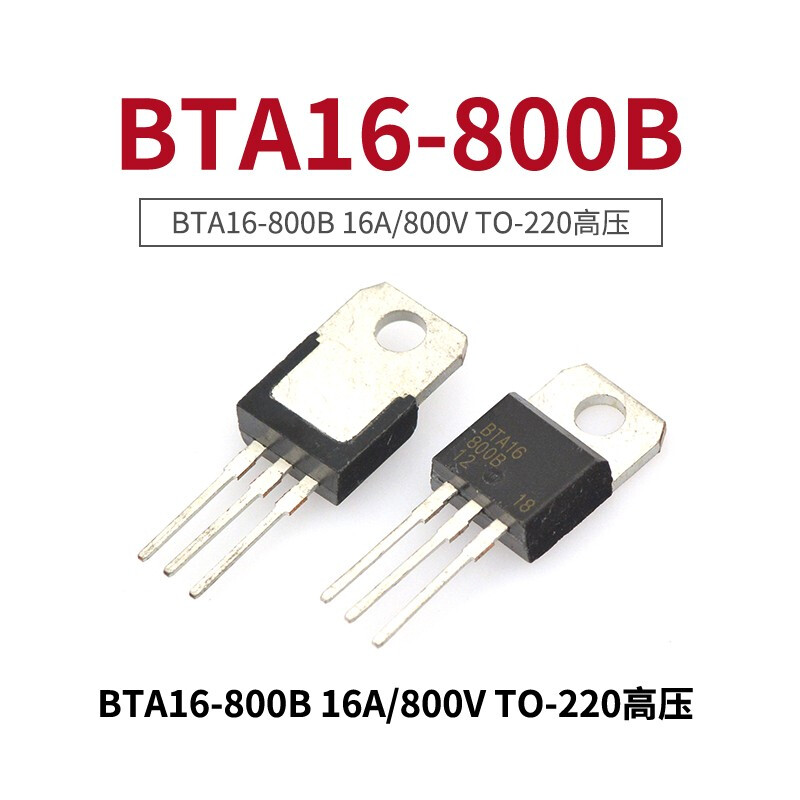 TaoTimeClub Triac BTA16-800B BTA16 16A/800V