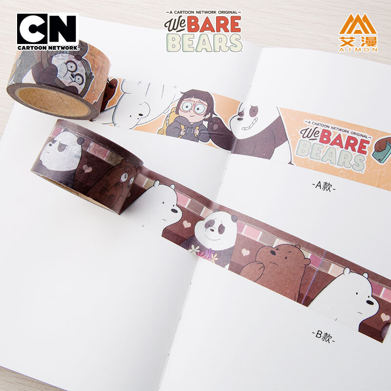We Bare Bears-Washy Tape Style B